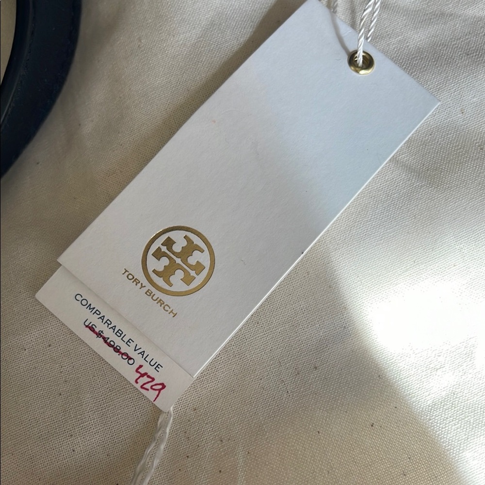 Tory Burch Black Quilted Leather Crossbody Bag - Picture 2 of 7